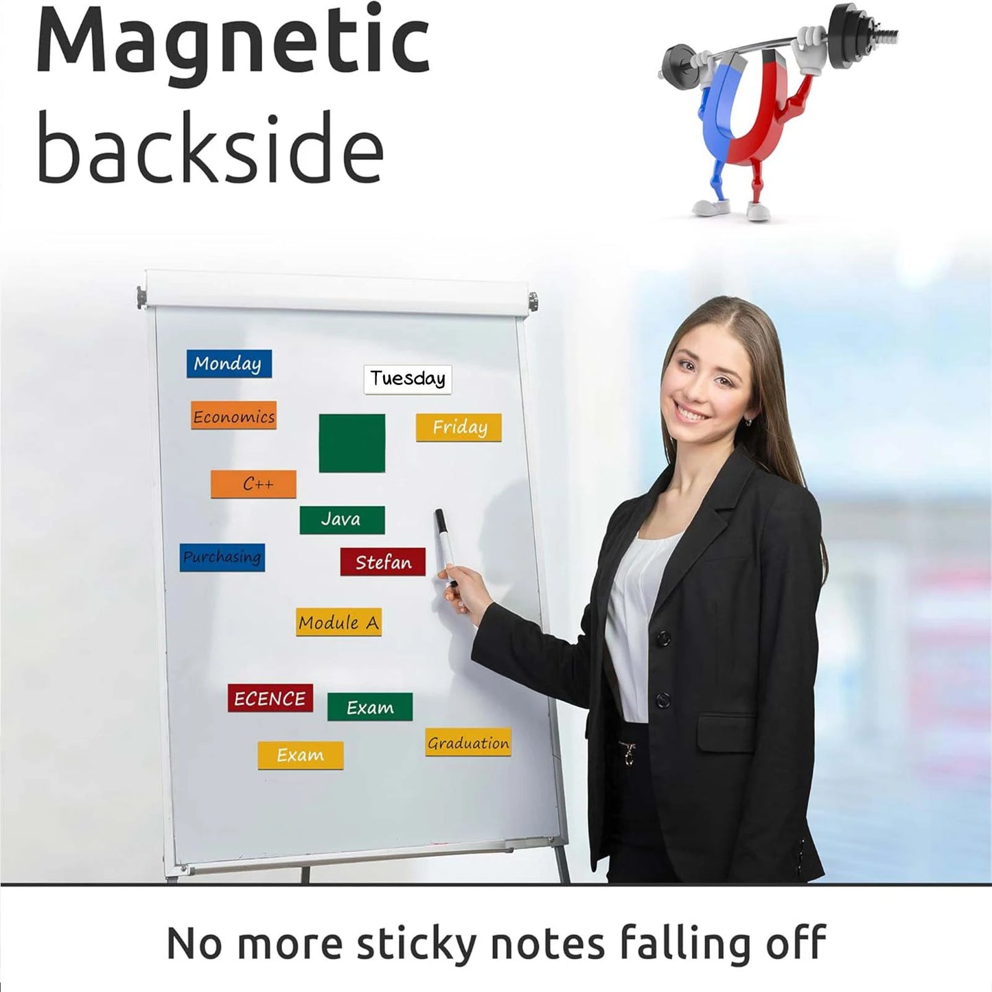 Colorful Magnetic Writable Labels