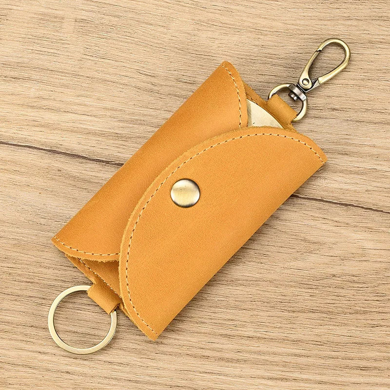 Genuine Leather Key Organizer Case