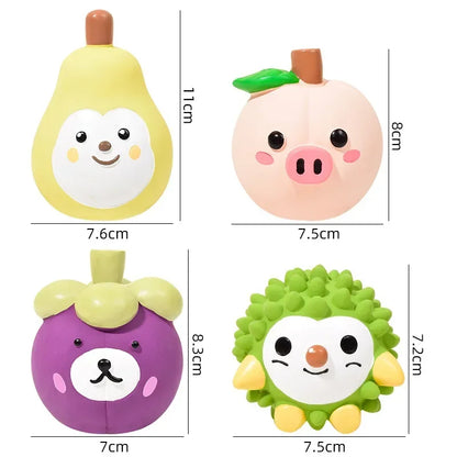Fruit Shape Latex Squeaky Dog Toy