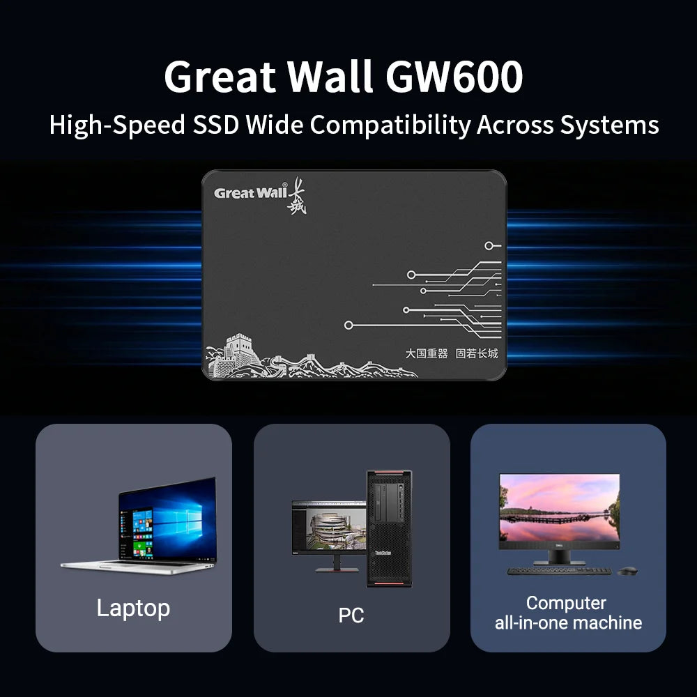 Great Wall 2.5” SATA III Internal SSD