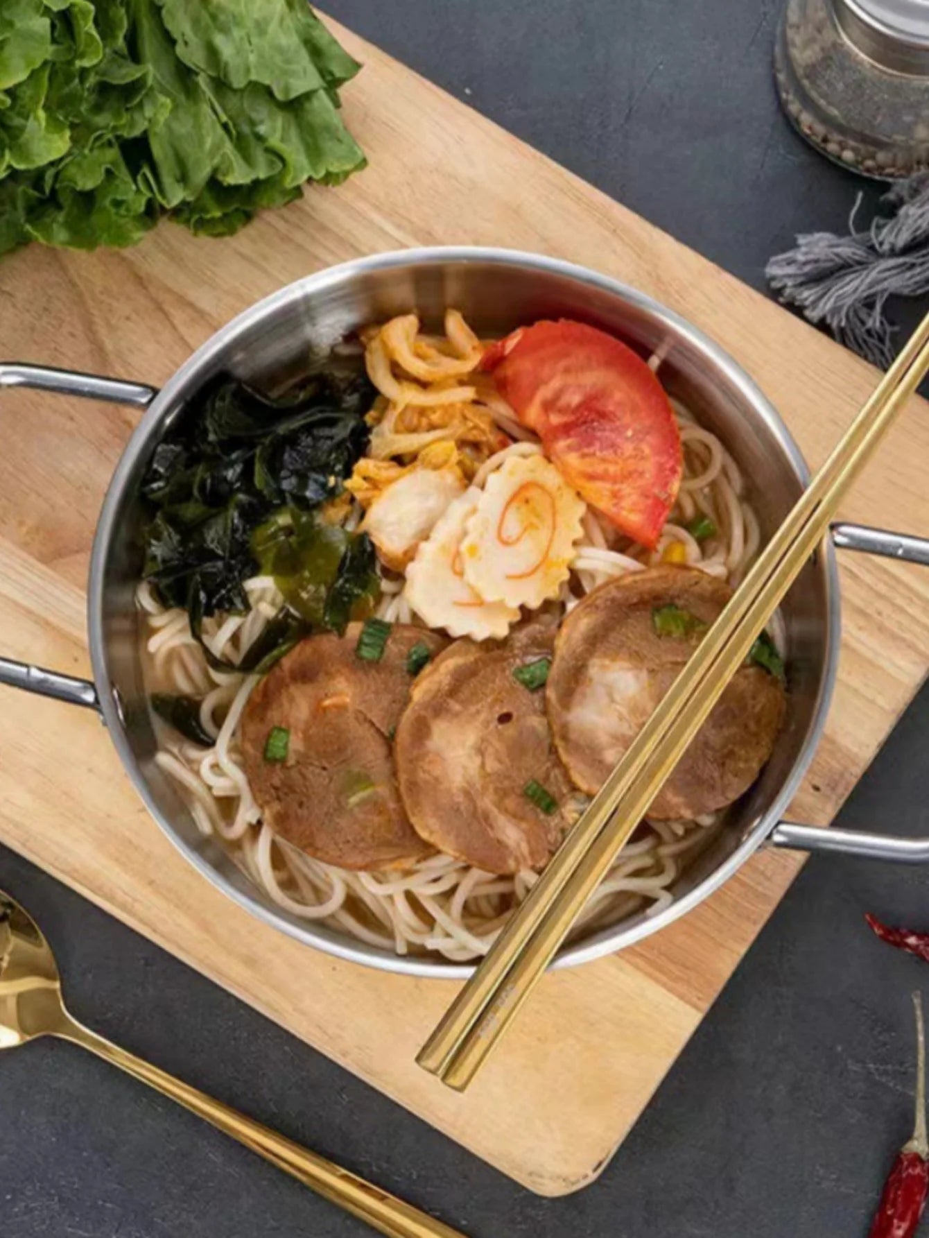 Stainless Steel Paella & Cooking Pan