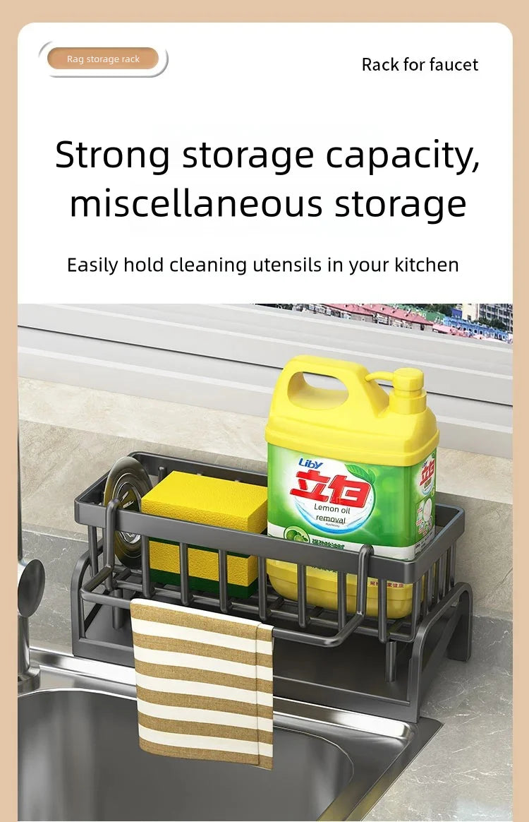 Countertop Sink Organizer & Drying Rack
