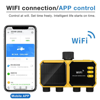 Smart Solar WiFi Irrigation Timer