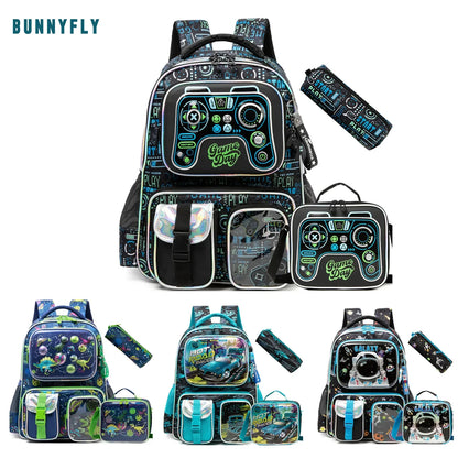 3-in-1 Kids School Backpack Set