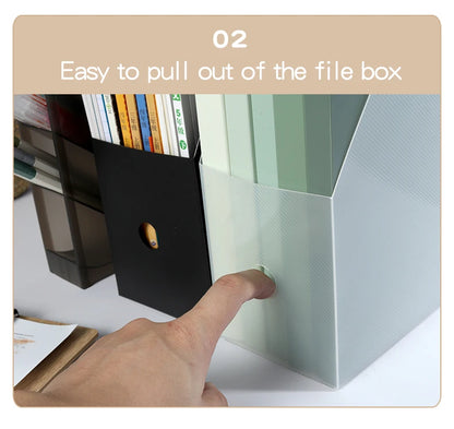 Foldable A4 Desktop File Storage Box