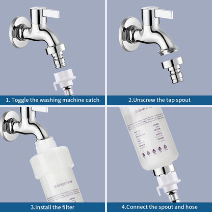 Household Shower & Washing Machine Sediment Filter