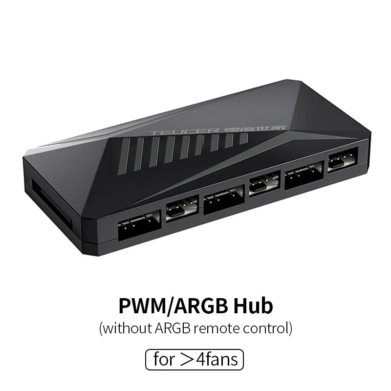 120mm ARGB Infinity Mirror Cooling Fan with PWM Control