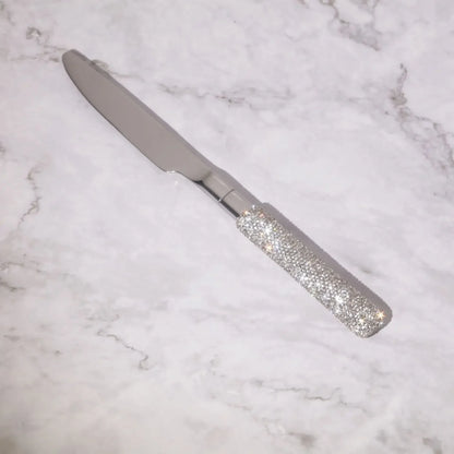 Luxury Diamond 304 Stainless Steel Cutlery Set