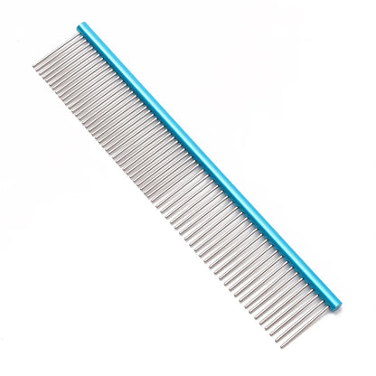 Stainless Steel Pet Grooming Comb for Dogs & Cats