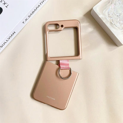 Samsung Galaxy Z Flip Ring Lanyard Case