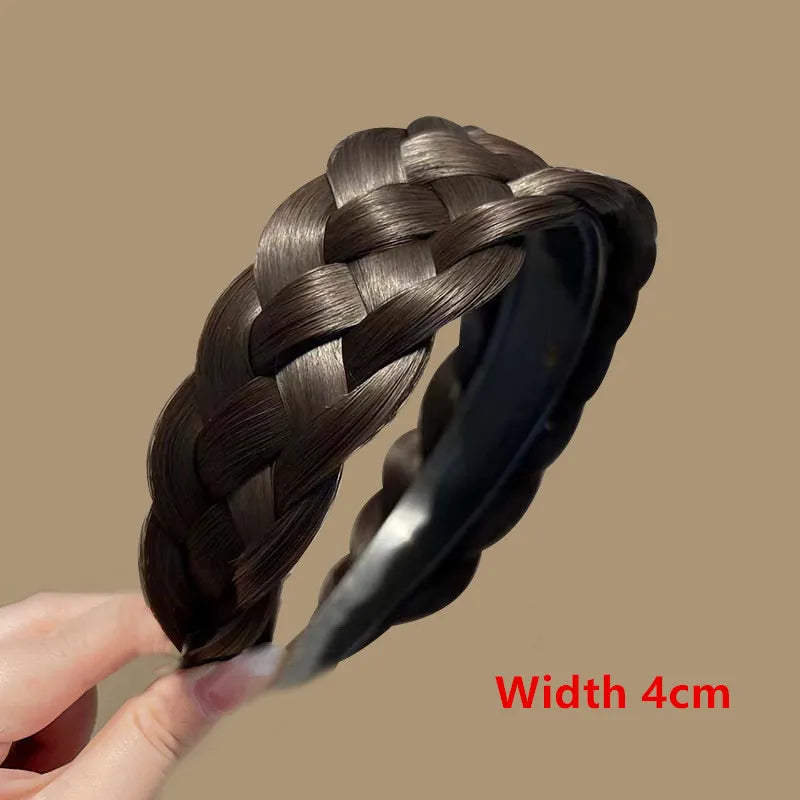Synthetic Braided Hair Band for Women