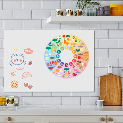Magnetic Dry Erase Whiteboard Wall Sticker Kit