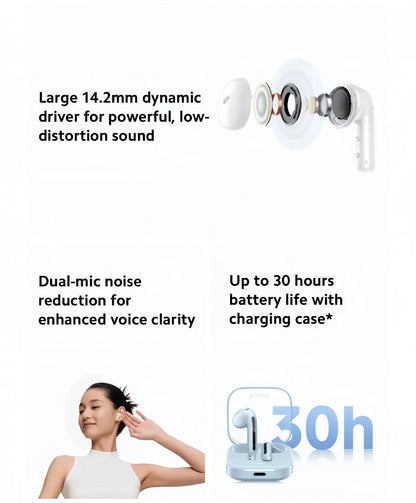Xiaomi Redmi Buds 6 Active Wireless Bluetooth Earbuds