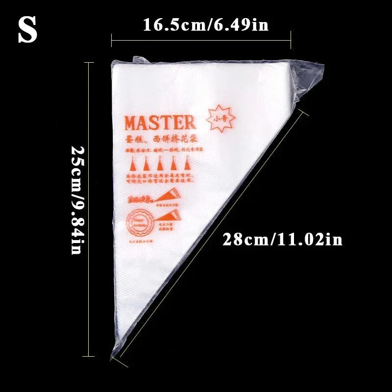 Disposable Cream Pastry Bags Cake Piping