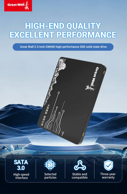Great Wall 2.5” SATA III Internal SSD