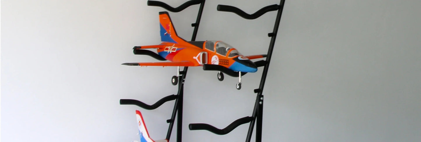 Adjustable Multi-Layer RC Aircraft Display Stand