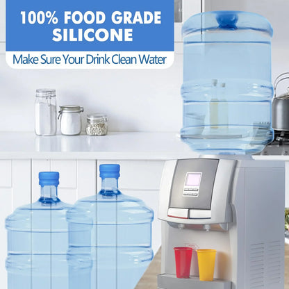 Reusable Silicone Water Jug Caps