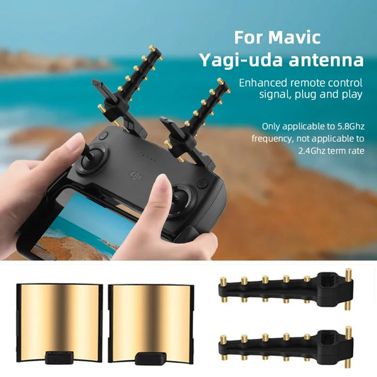 Remote Controller Yagi Antenna Signal Booster Range Extender for DJI Mavic