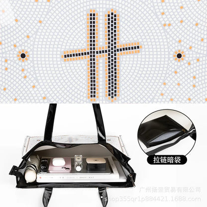 Square PVC Everyday Tote Bag