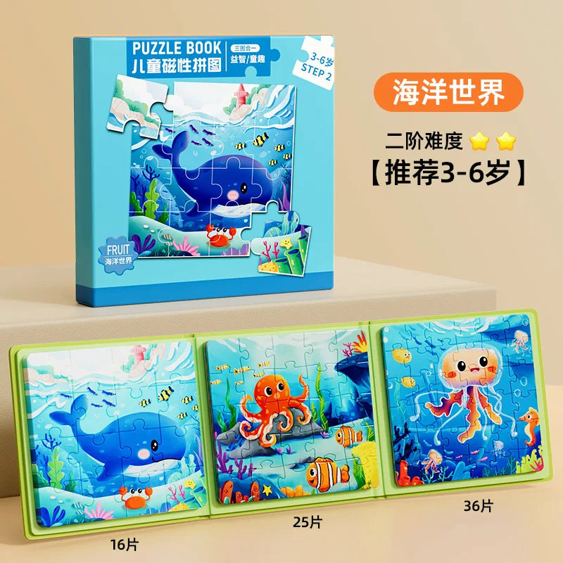 Kids Magnetic Educational Puzzle Game