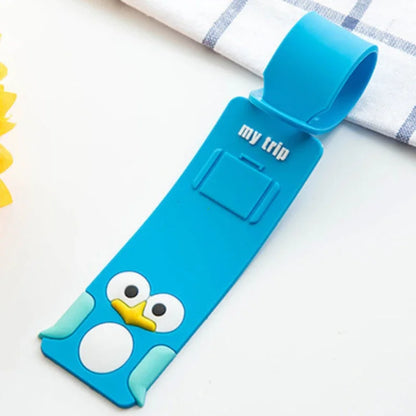 Cute Silicone Luggage Tag