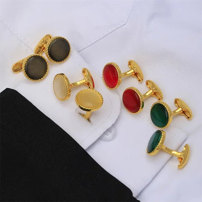 Versatile Round Cufflinks