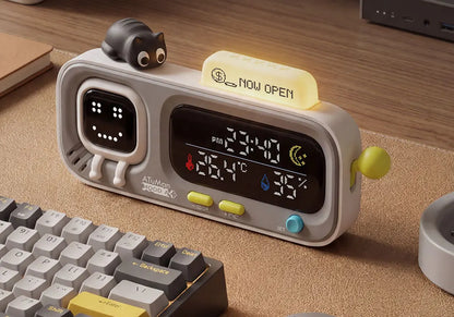Smart Temperature & Humidity Desk Clock