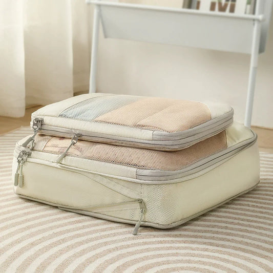 Travel Packing Cubes Compression Organizer Set