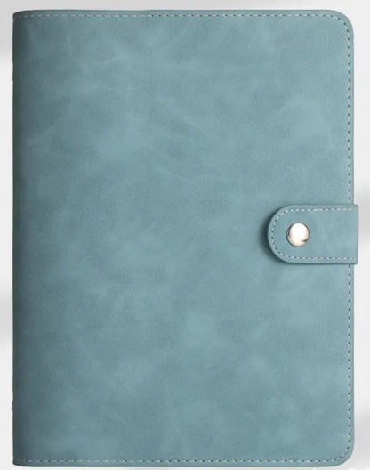 A7 PU Leather 6-Ring Binder Notebook Cover
