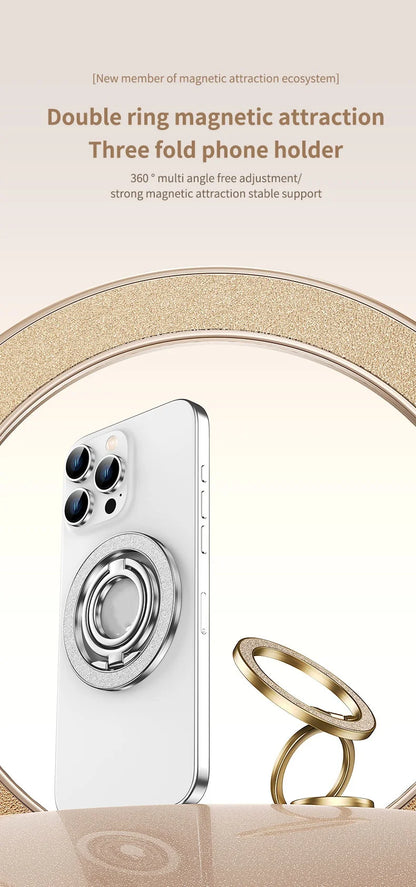 Magnetic Folding Phone Ring Holder