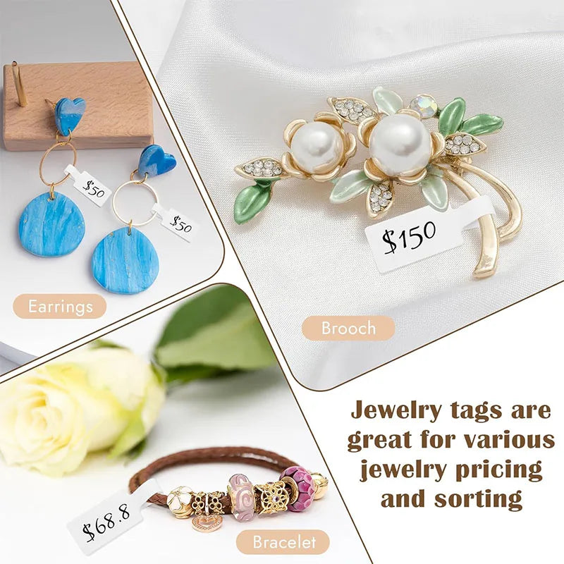 Thermal Jewelry Price Label Stickers