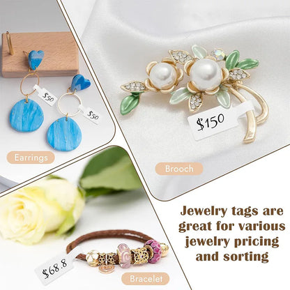 Thermal Jewelry Price Label Stickers