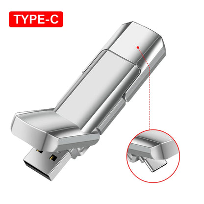 JASTER USB Type-C Metal Flash Drive