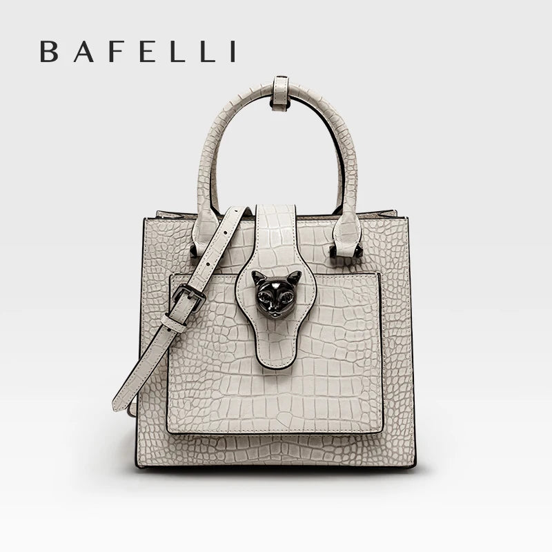 Genuine Leather Business Handbag for Women