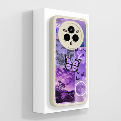 Cute Floral Silicone Case for Realme 14 Pro Series