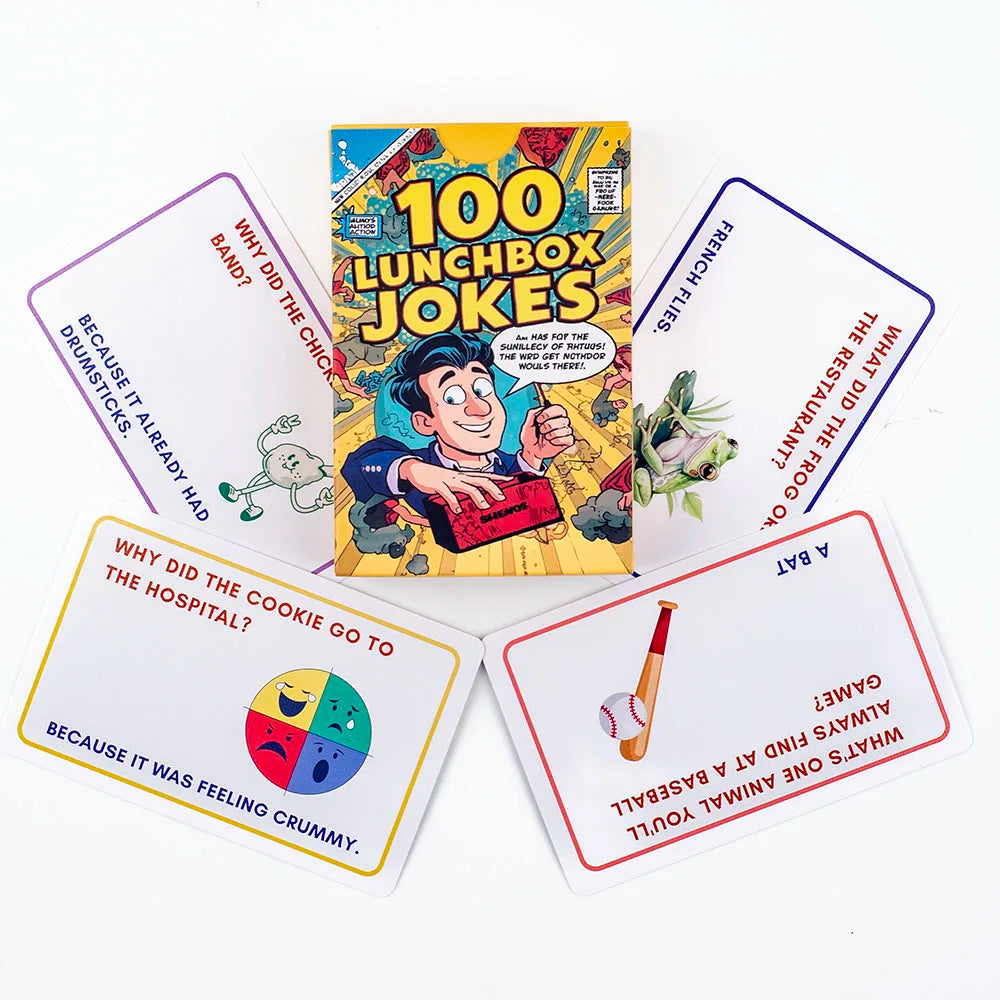 Kids Joke Cards – 100 Fun Riddles & Conversation Starters