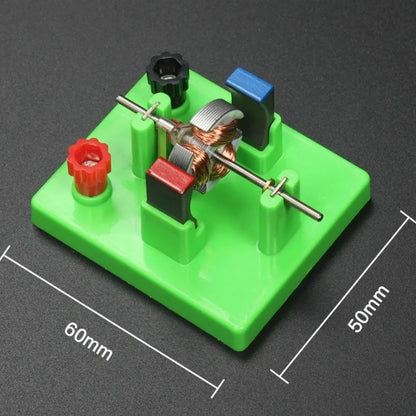 Educational DC Motor Model for STEM Science Learning