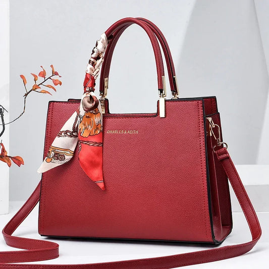 Luxury Women’s Structured Satchel Shoulder & Crossbody Handbag