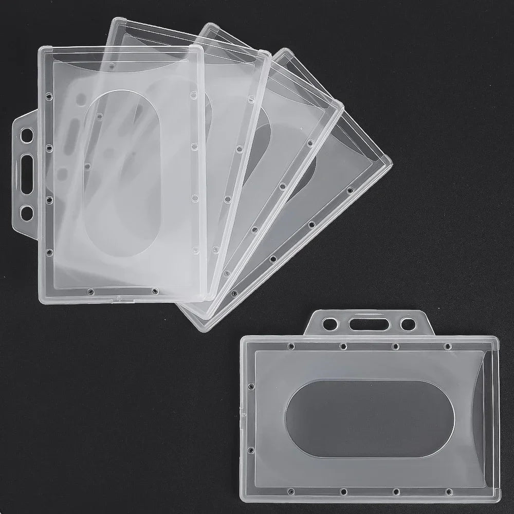 Transparent PVC Card Holder Sleeve