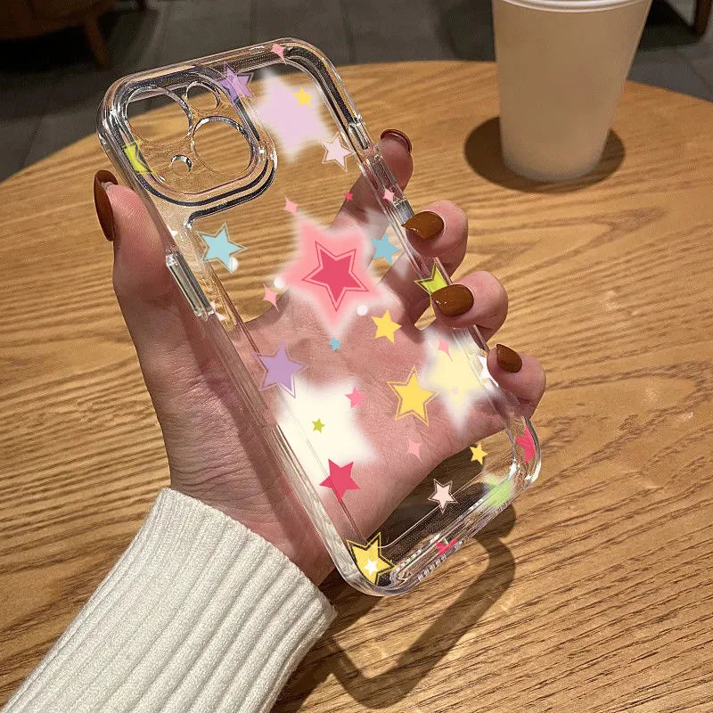 iPhone Case Stars Clear