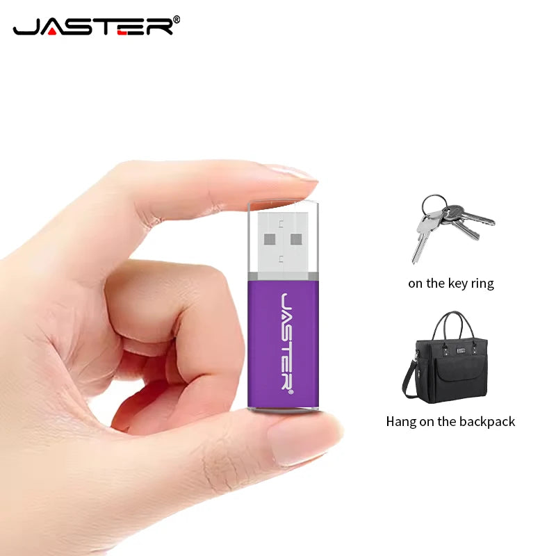 USB 2.0 Metal Flash Drive – 4GB to 256GB