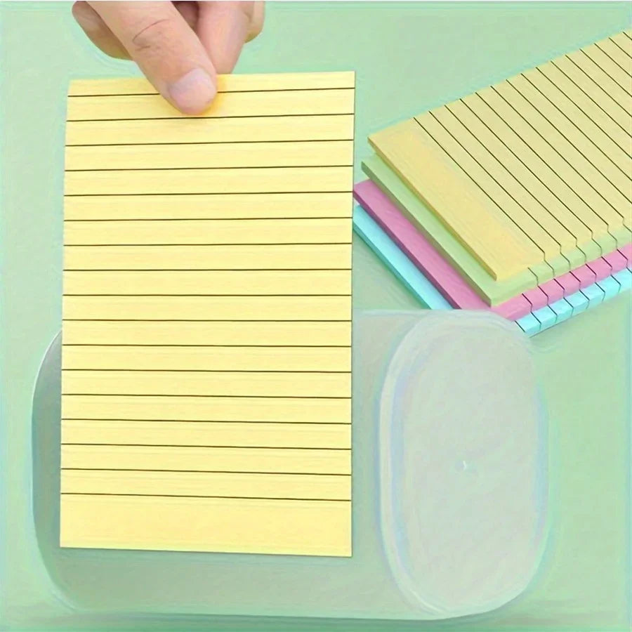 Vibrant Horizontal Note Paper Memo Pad