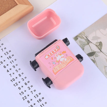 Double Roller Multiplication Practice Stamp