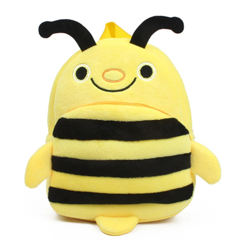 3D Plush Animal Kids Backpack for Kindergarten