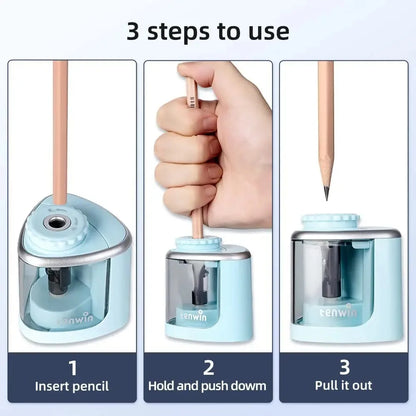 2-in-1 Electric Pencil Sharpener