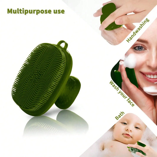 Silicone Facial Cleansing & Exfoliating Brush