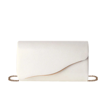 Elegant Metallic Evening Clutch Bag