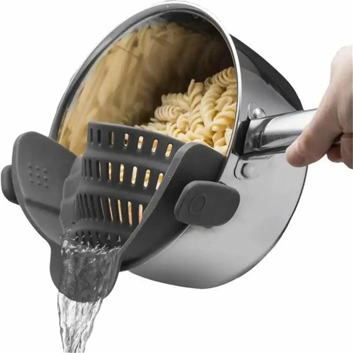 Adjustable Silicone Kitchen Colander Clip