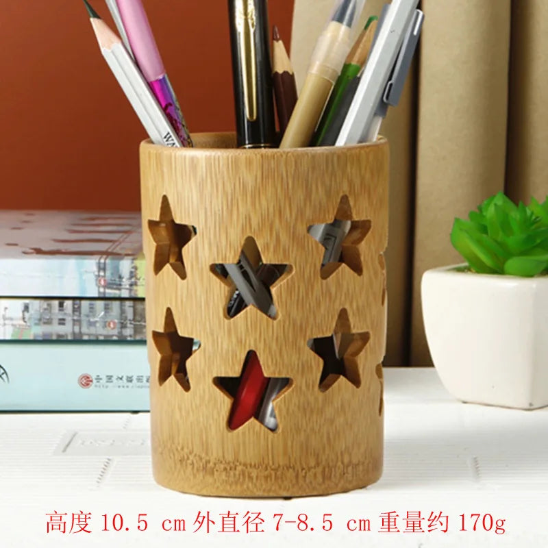 Bamboo Toothbrush Holder Cup
