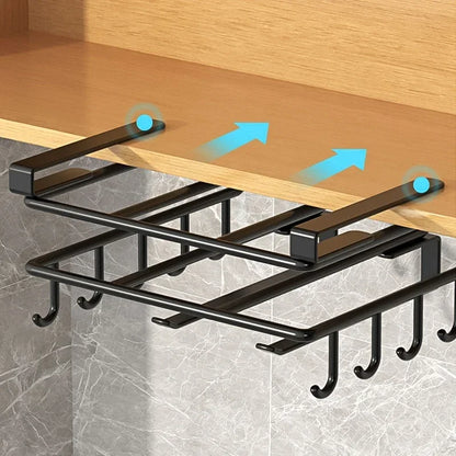Under Cabinet Kitchen Organizer Rack